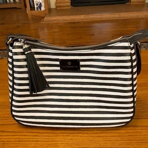 Liz Claiborne striped purse